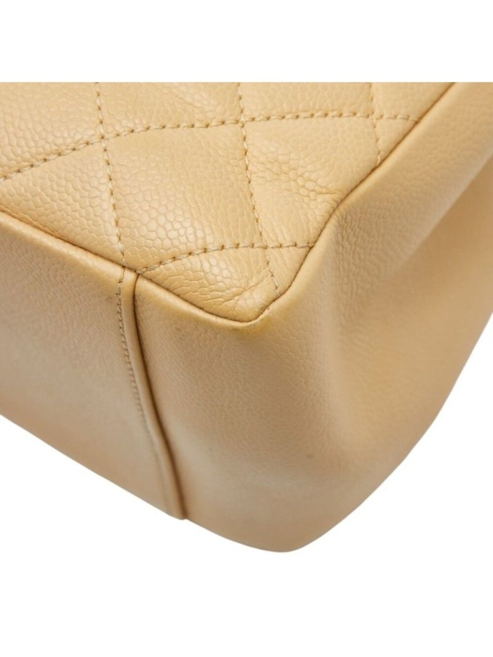 Chanel Quilted Gst Tote Chain Beige - Picture 6 of 10